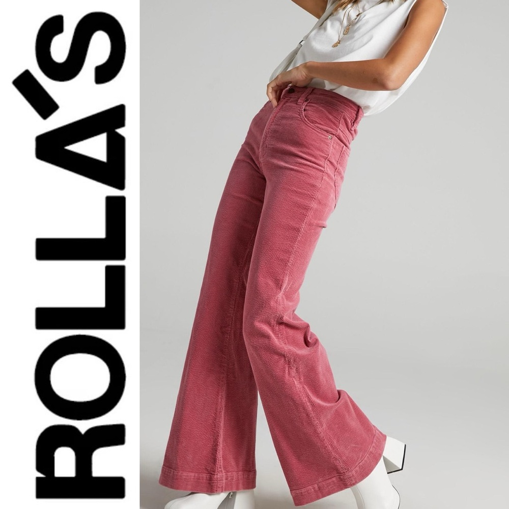 Rollas Eastcoast Flare Lilac Cord 27